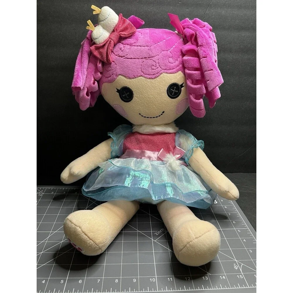 Build A Bear Lalaloopsy Crumbs Sugar Cookie Plush Doll Large 21” Rare Dress - Picture 1 of 10